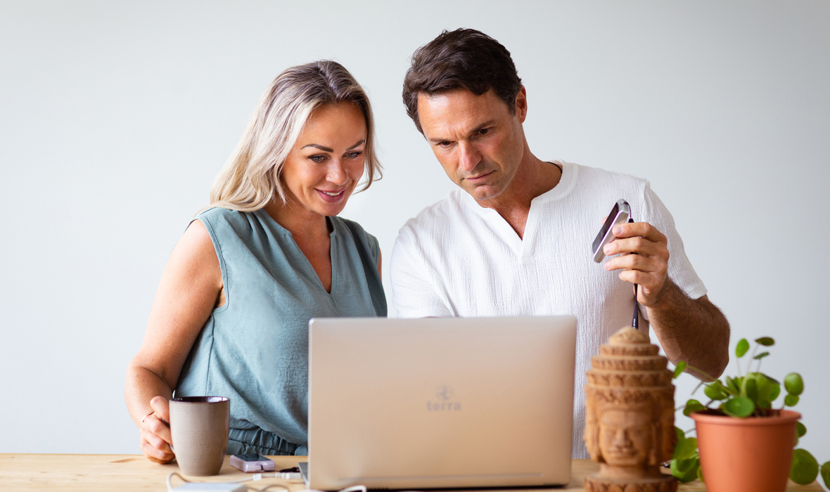 Cady und Daniel klein